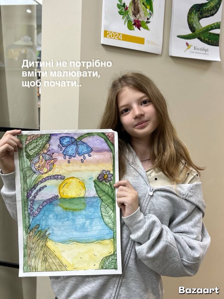 Якщо прибрати зразок — що дитина намалює сама?